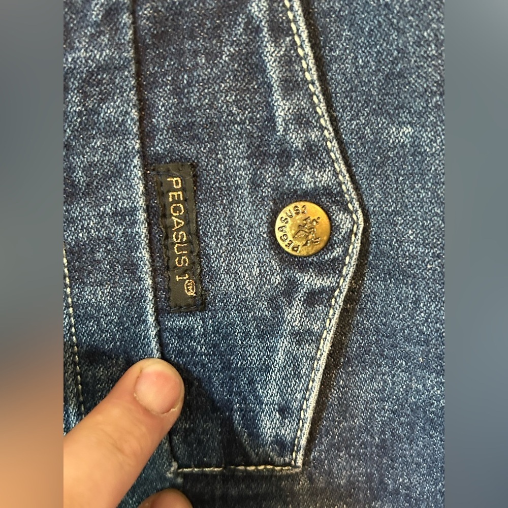 Pegasus 1 VINTAGE Balloon cropped jeans Women’s size 16 - Picture 2 of 8